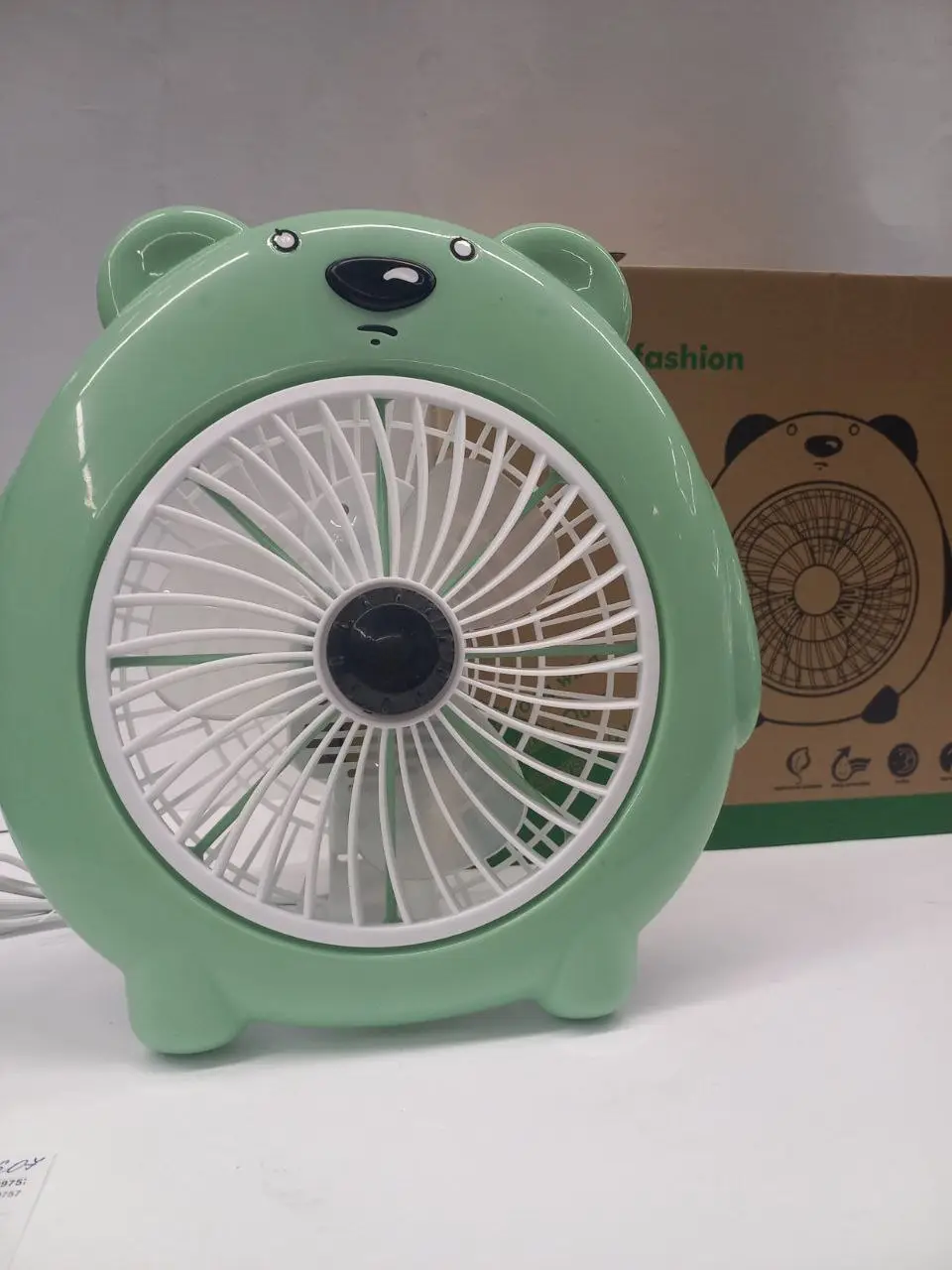 Настільний вентилятор FS-01-180 від мережі 220 В для дому, офісу і робочого столу - мініатюра 3