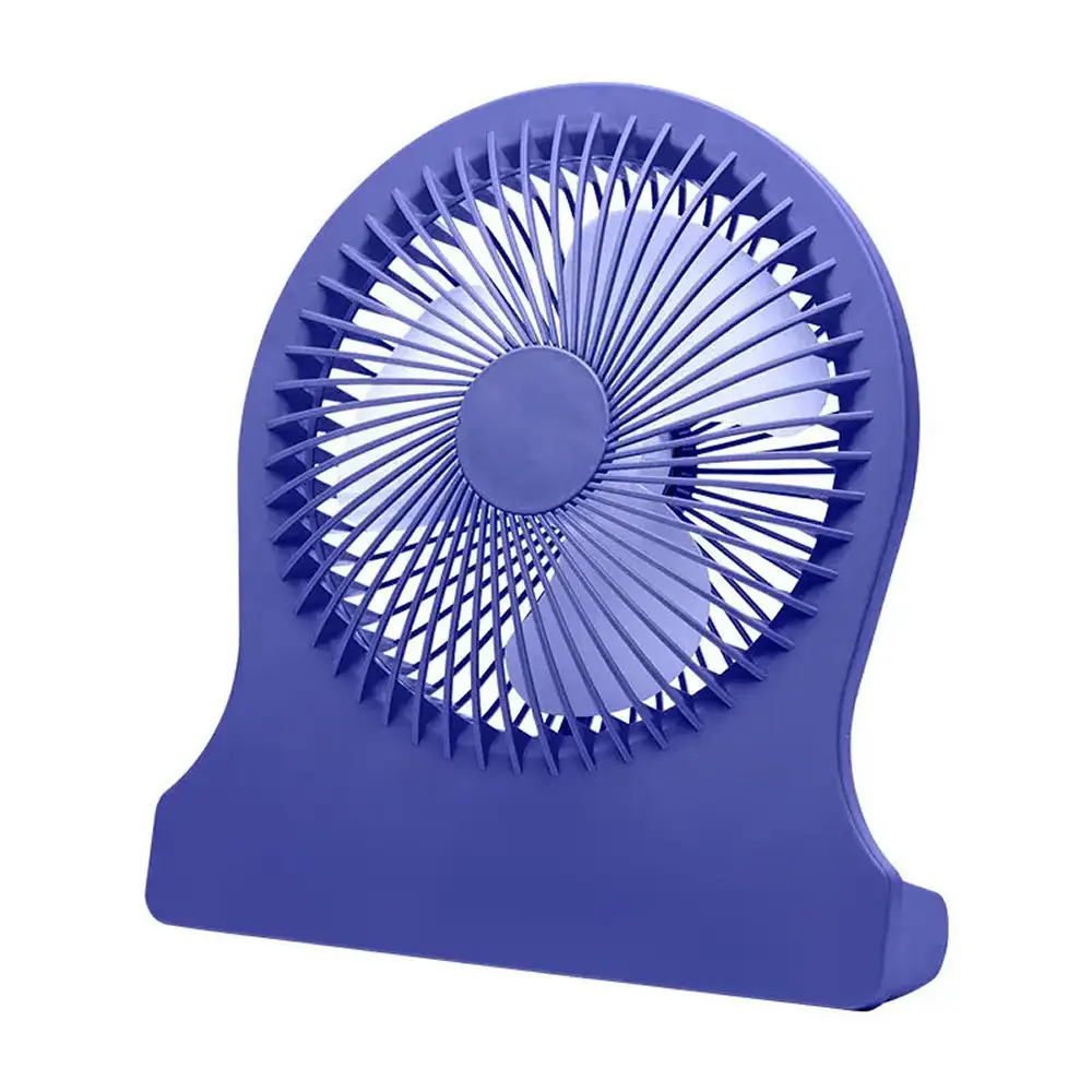 Настільний USB-вентилятор S7 на 2 швидкості з регулюванням нахилу • Компактний міні вентилятор 22×24 см для дому, офісу та робочого столу