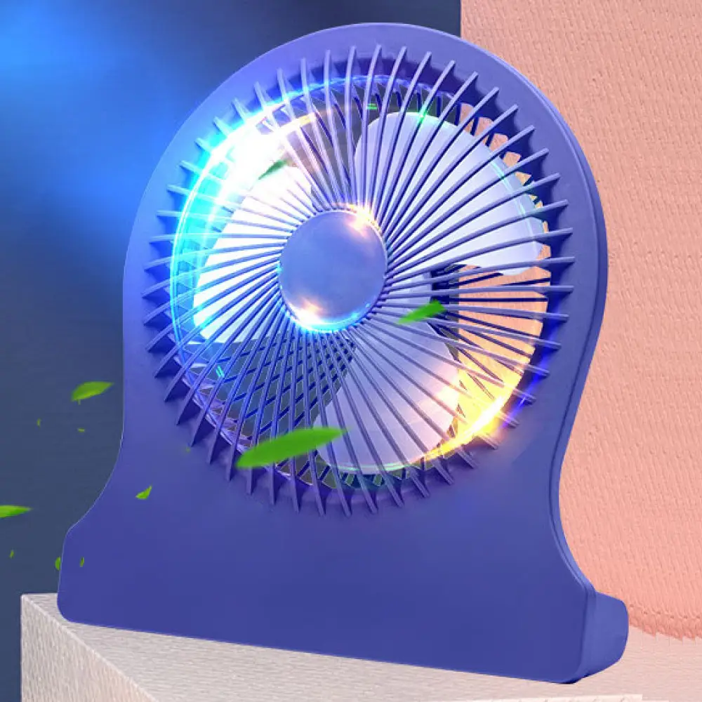 Настільний USB-вентилятор S7 з 2 швидкостями для дому, офісу та робочого столу - мініатюра 3