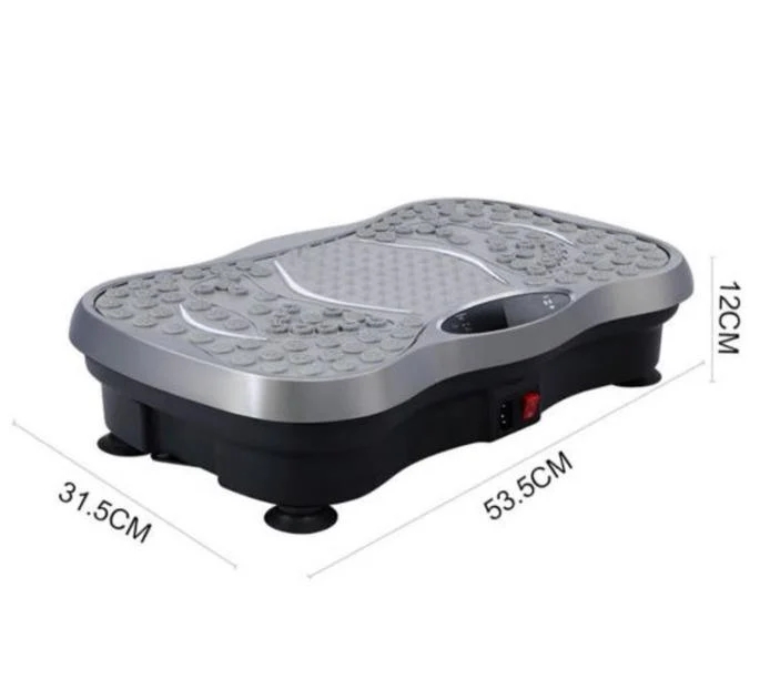 Віброплатформа для схуднення та фітнесу з петлями еспандерами та Bluetooth - мініатюра 2