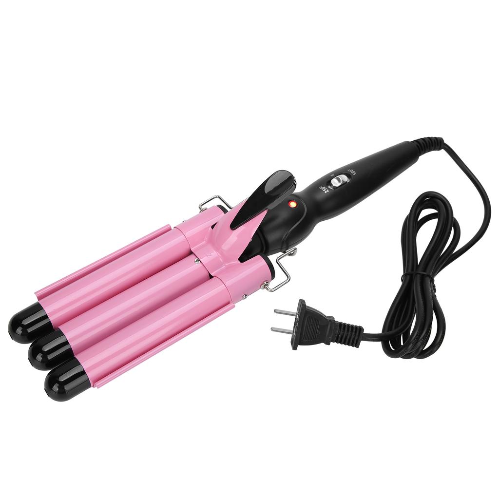 Потрійна плойка Gemei GM-1956 ∙ Керамічна плойка GM-1956 для створення локонів