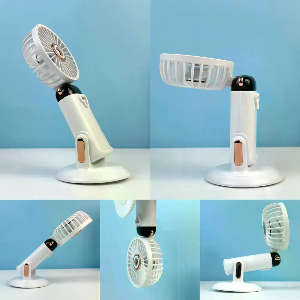 Портативний міні-вентилятор Mini Fan TP-01 з присоскою та USB Type-C - мініатюра 6