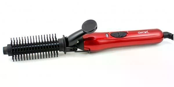 Плойка для волосся GEMEI GM-2906 з насадкою-щіткою 2 в 1 - мініатюра 3
