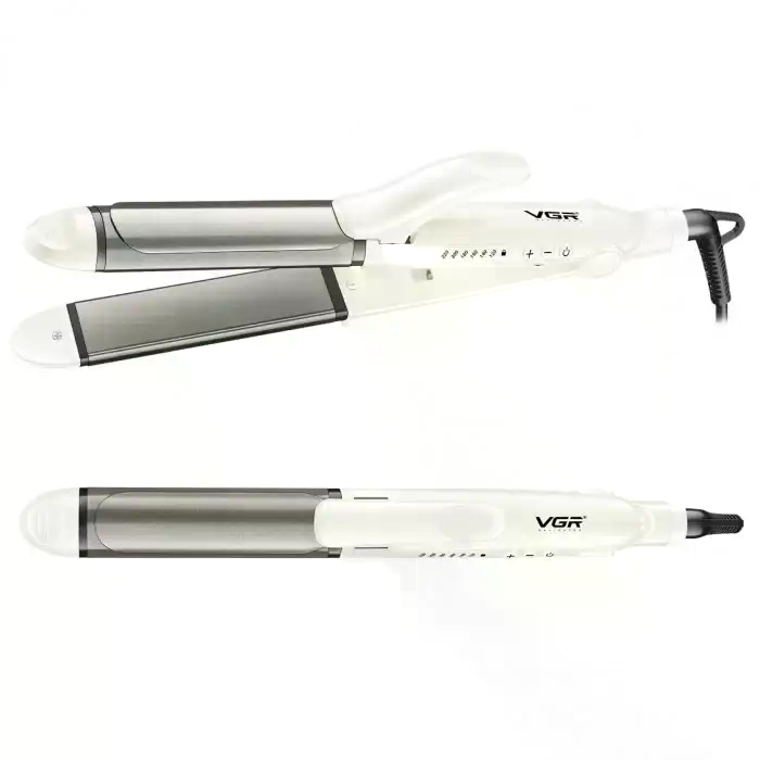 Щипці для волосся VGR V-558 2 в 1 для випрямлення та завивки - мініатюра 1