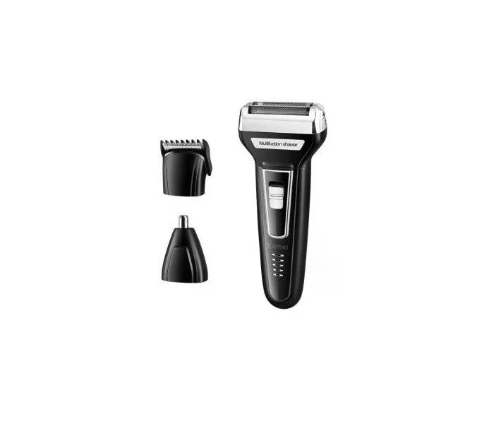 Чоловічий тример-бритва 3 в 1 GEMEI GM-573 для бороди та вусів - мініатюра 2