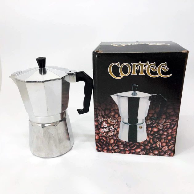 Гейзерна кавоварка UNIQUE UN-1912 270 мл на 6 чашок - мініатюра 2