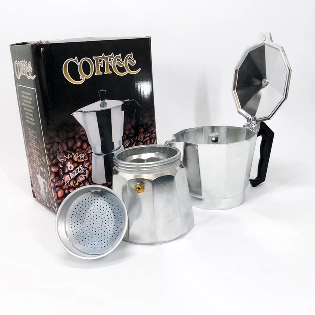 Гейзерна кавоварка UNIQUE UN-1912 270 мл на 6 чашок - мініатюра 3