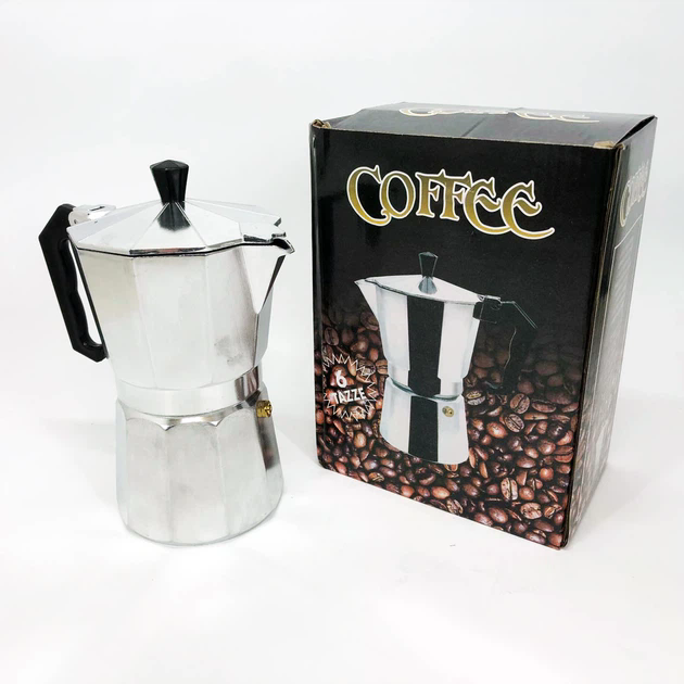 Гейзерна кавоварка UNIQUE UN-1912 270 мл на 6 чашок - мініатюра 4