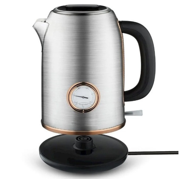Електрочайник MS-7849 1,7 л з термометром і корпусом із нержавіючої сталі - мініатюра 1