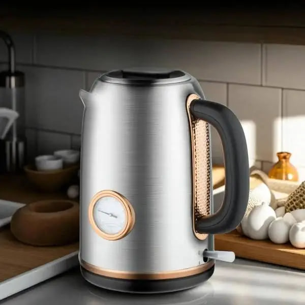 Електрочайник MS-7849 1,7 л з термометром і корпусом із нержавіючої сталі - мініатюра 2