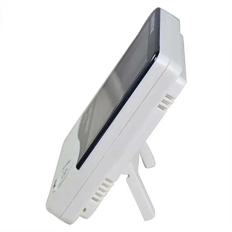 Термометр-гігрометр HTC-2 з виносним датчиком, годинником і будильником - мініатюра 3