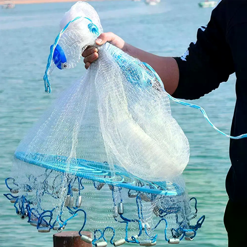 Американська кастингова сітка 1,8 м з кільцем Фрісбі - мініатюра 2