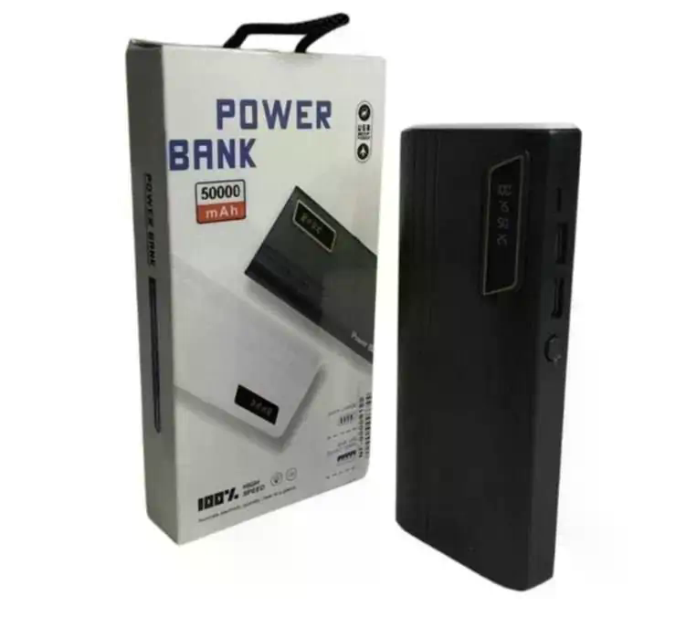 Power Bank UN-3104 50000 mAh із швидкою зарядкою, 2 USB і ліхтариком - мініатюра 3
