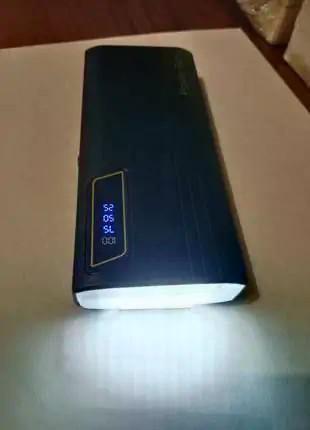 Power Bank UN-3104 50000 mAh із швидкою зарядкою, 2 USB і ліхтариком - мініатюра 5