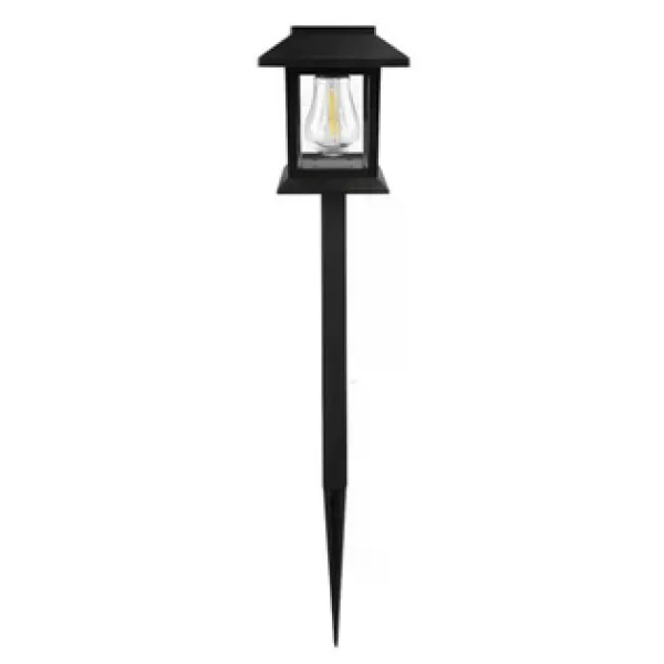 Садовий світильник на сонячній панелі 6 WW • Вуличний LED світильник для саду, доріжок і двору з автоматичним увімкненням та вологозахистом (2 шт. в упаковці)