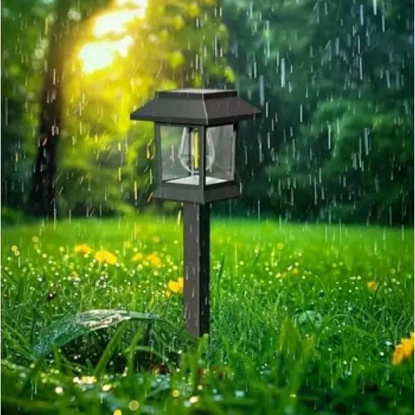 Садовий світильник на сонячній панелі 6 WW для двору, доріжок і саду - мініатюра 3