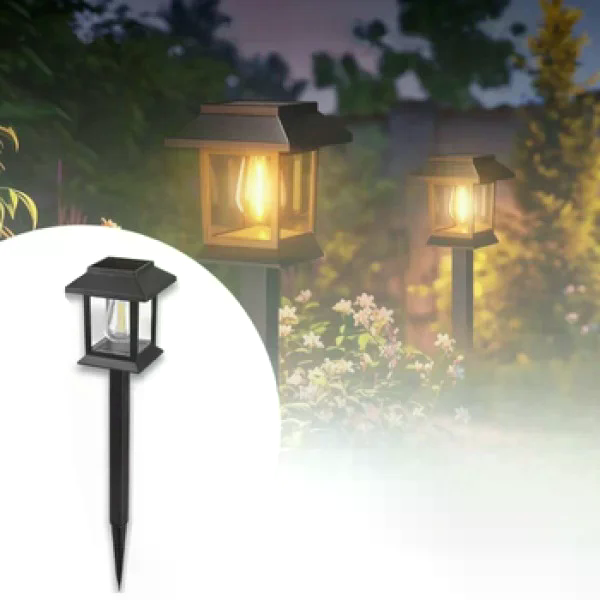 Садовий світильник на сонячній панелі 6 WW для двору, доріжок і саду - мініатюра 5