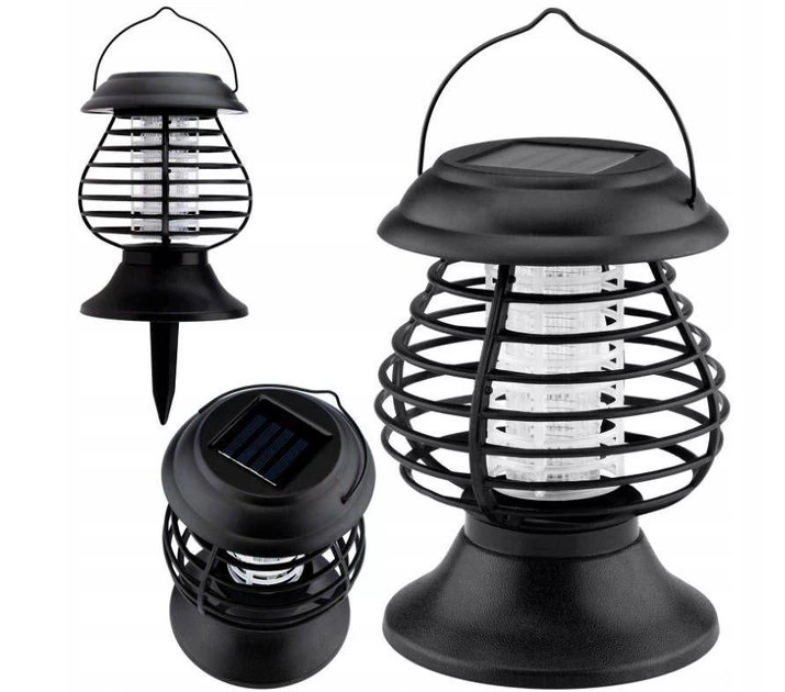 Садовий антимоскітний світильник Bug Zapper від комарів і комах - мініатюра 2