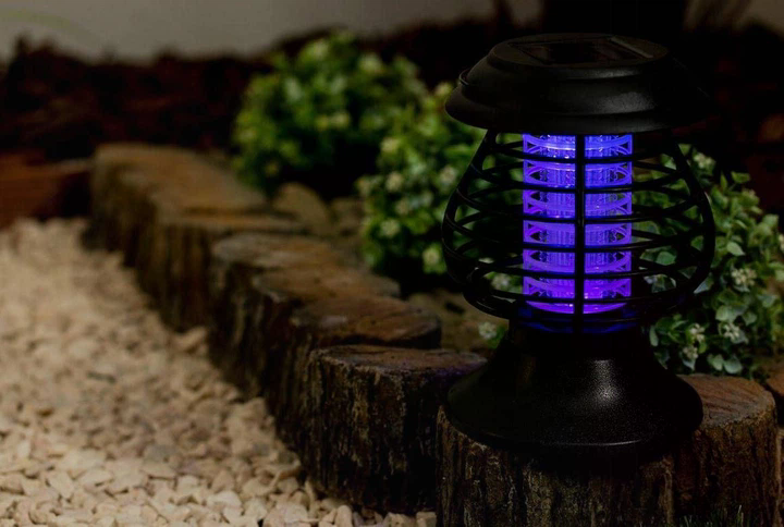 Садовий антимоскітний світильник Bug Zapper від комарів і комах - мініатюра 5