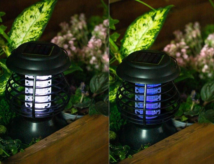 Садовий антимоскітний світильник Bug Zapper від комарів і комах - мініатюра 6