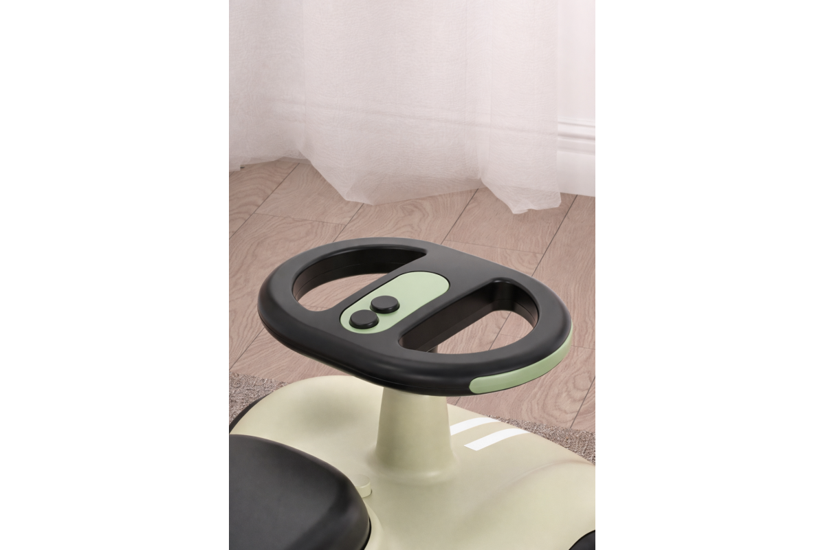 Машинка-каталка ретро зелена X-626 для малюків від 1 року - мініатюра 5