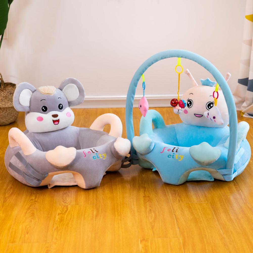 Дитяче плюшеве крісло X-636 для малюка в кімнату та для відпочинку - мініатюра 6