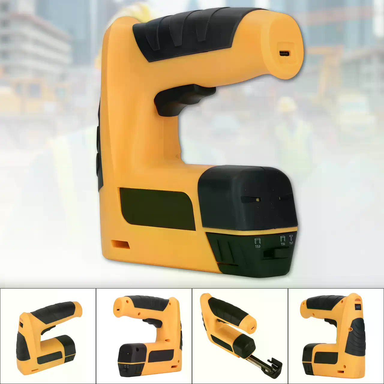 Електростеплер акумуляторний MLD AT-ST42 для скоб і цвяхів - мініатюра 8