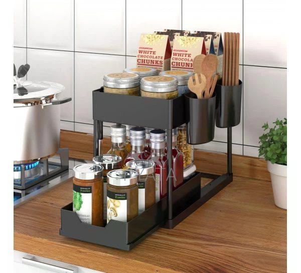 Кухонний органайзер з висувною шухлядою для зберігання - мініатюра 2