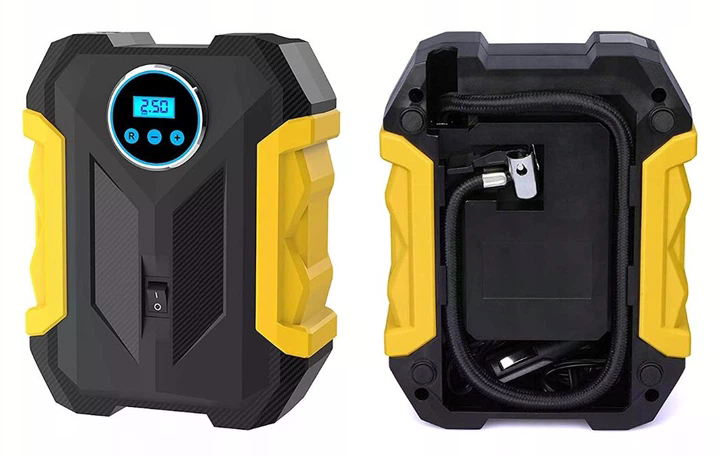 Акумуляторний повітряний компресор 12V Модель 3 з екраном - мініатюра 8