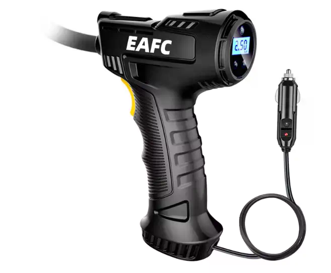 Акумуляторний повітряний компресор Модель 4 чорний з екраном - мініатюра 1