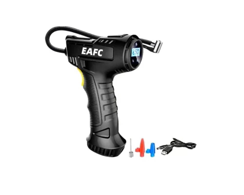 Акумуляторний повітряний компресор Модель 4 чорний з екраном - мініатюра 7