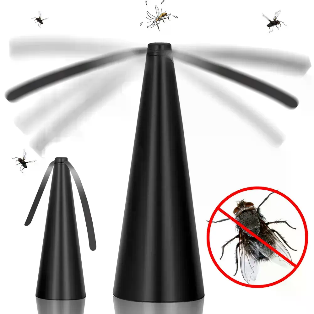 Портативний вентилятор-відлякувач мух - мініатюра 4