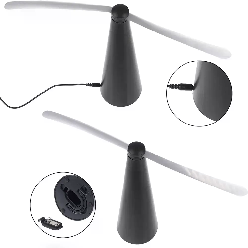 Портативний вентилятор-відлякувач мух - мініатюра 5