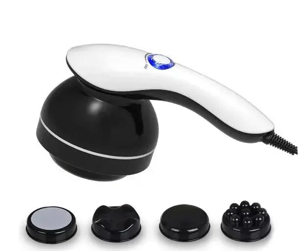 Антицелюлітний масажер Body Massage з 4 насадками - мініатюра 1