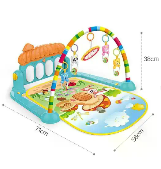Розвивальний килимок Piano Fitness Rack X-646 з піаніно та іграшками - мініатюра 2