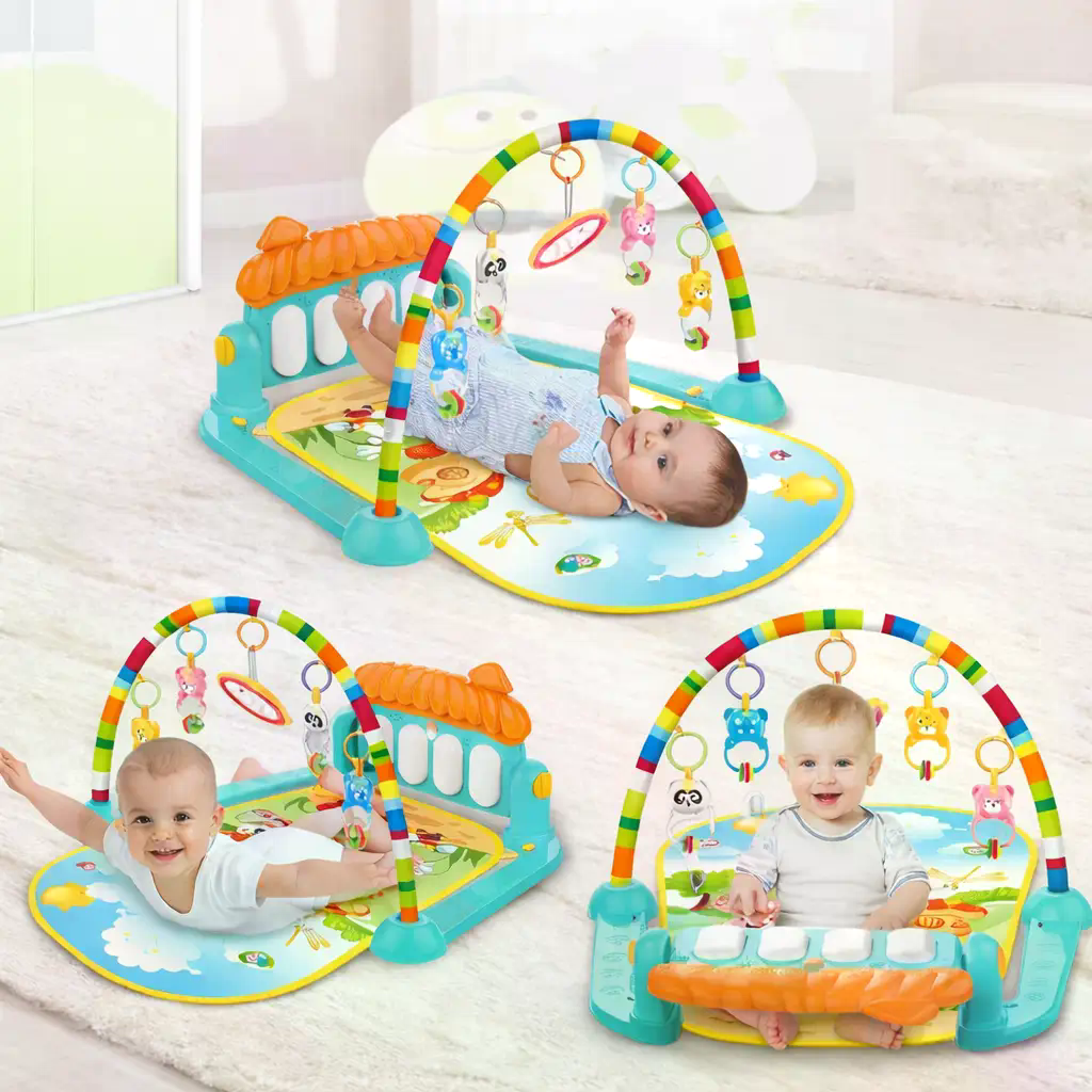 Розвивальний килимок Piano Fitness Rack X-646 з піаніно та іграшками - мініатюра 5