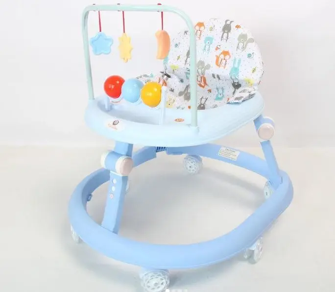 Дитячі ходунки X-624 голубі музичні - мініатюра 2