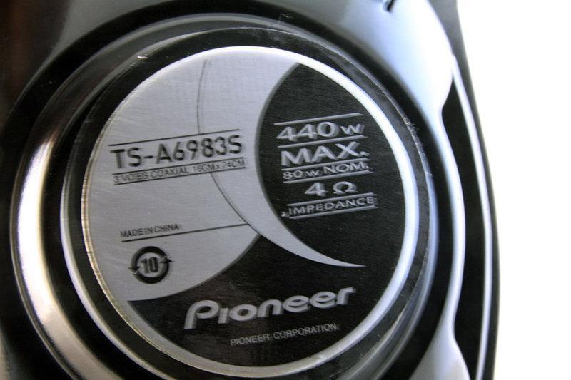 Автомобільні колонки TS-A6983S Овальні врізні динаміки в авто, 440Вт - мініатюра 4