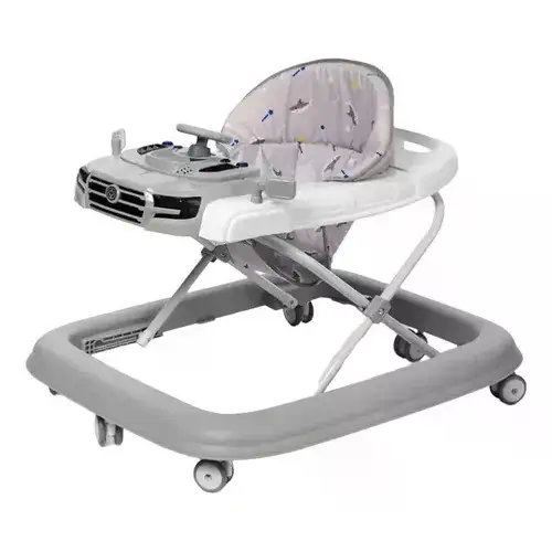 Дитячі ходунки-машинка X-620 сірі - мініатюра 1