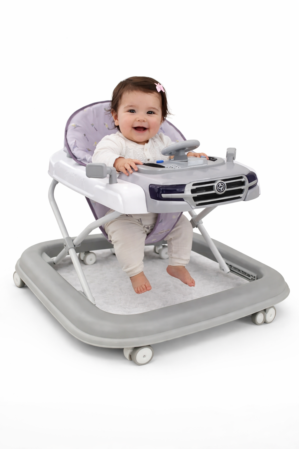 Дитячі ходунки-машинка X-620 сірі - мініатюра 2