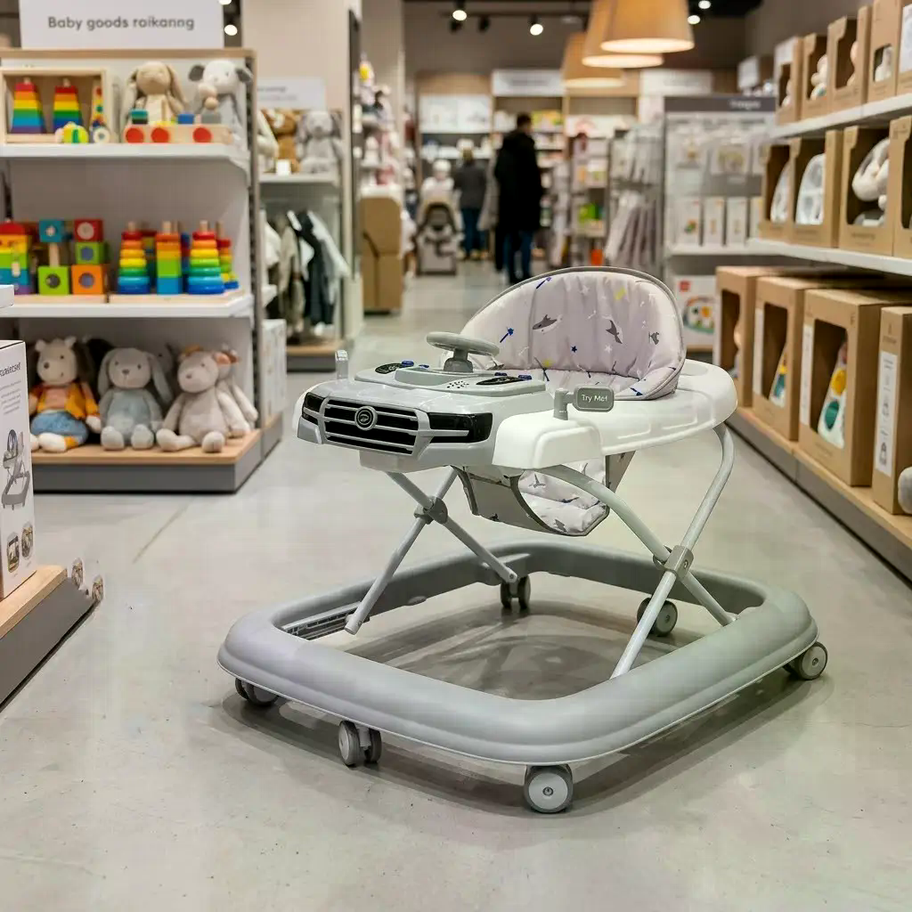 Дитячі ходунки-машинка X-620 сірі - мініатюра 6