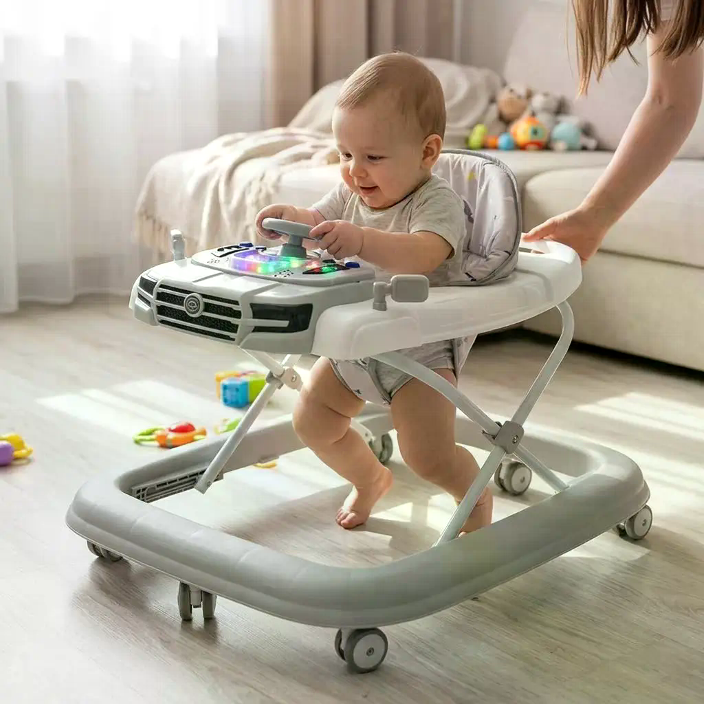 Дитячі ходунки-машинка X-620 сірі - мініатюра 7