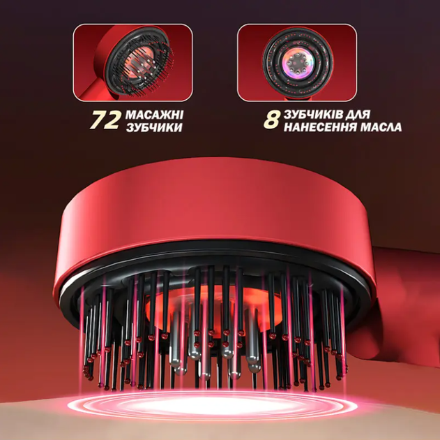 Масажний гребінець Massage and Nourish для шкіри голови - мініатюра 3