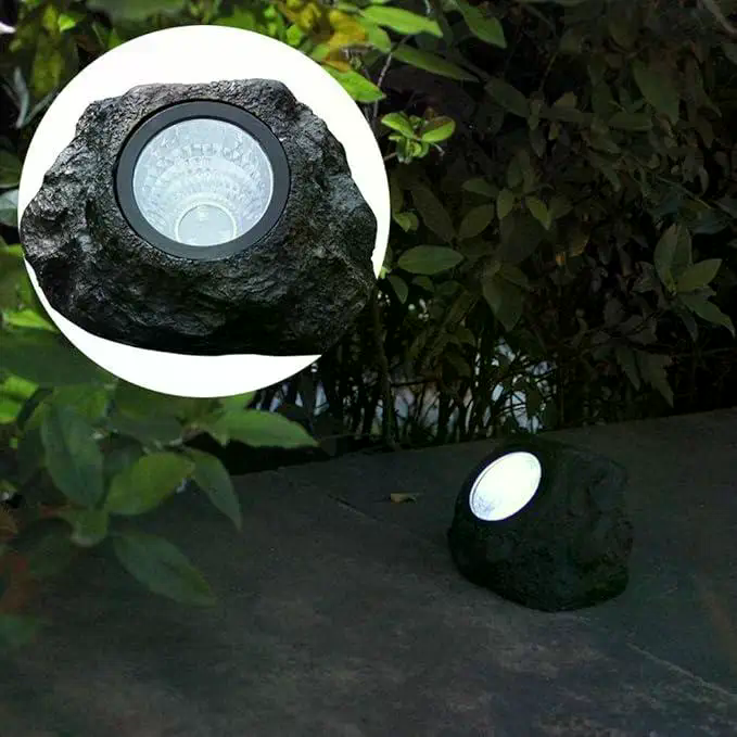 Садовий світильник Garden Light Stone на сонячній батареї - мініатюра 3