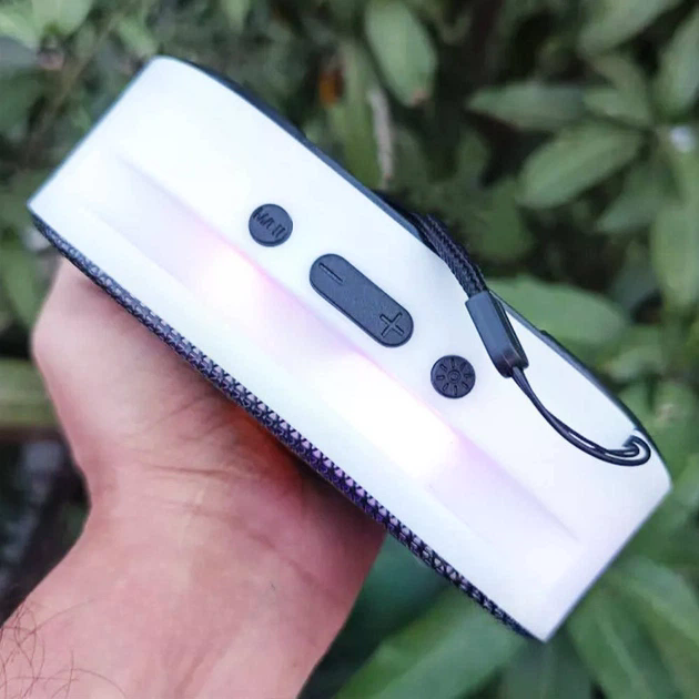 Портативна Bluetooth колонка SPS L-003 BT з RGB і TF - мініатюра 4