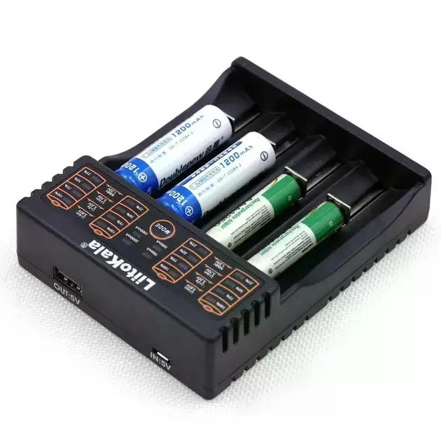 Зарядний пристрій LiitoKala Lii-402 для 18650, AA та AAA - мініатюра 6