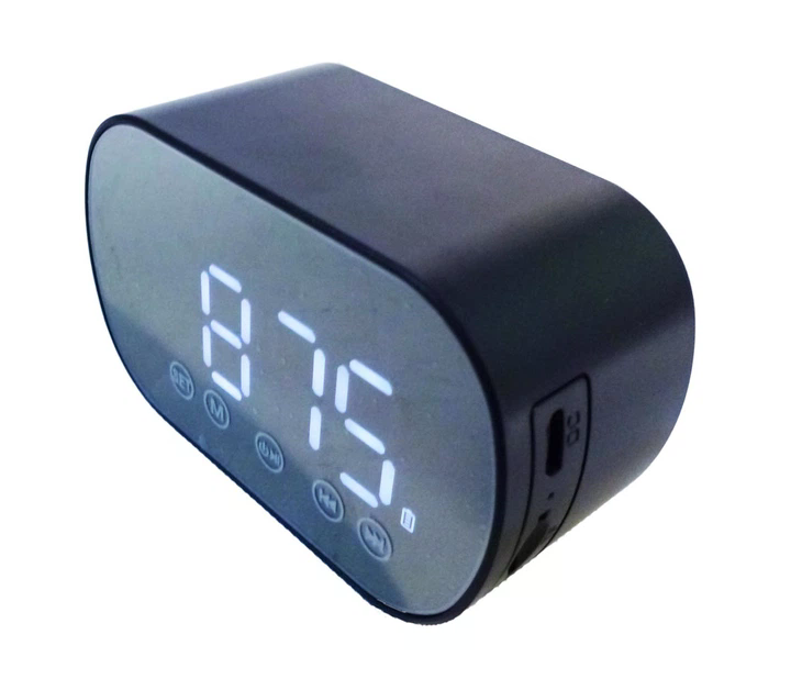 Bluetooth колонка S15 BT з годинником - мініатюра 3