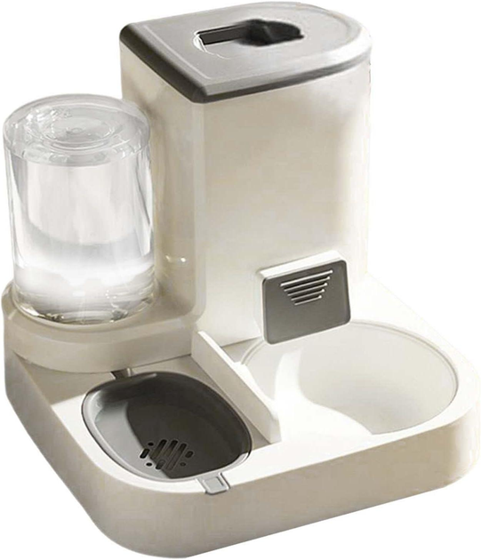 Автоматична годівниця з поїлкою 2 в 1 для котів і собак - мініатюра 1