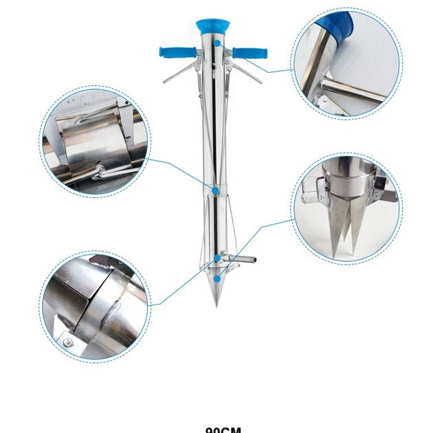 Трубчаста саджалка для розсади з пружиною та дозатором - мініатюра 6