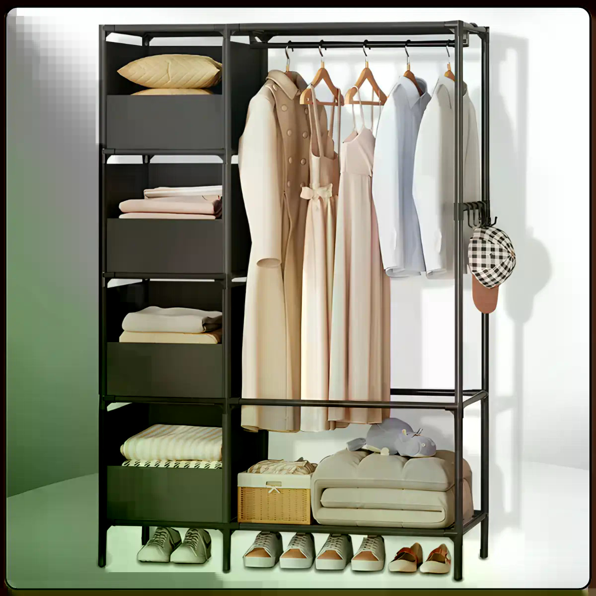 Відкрита стійка-вішалка для одягу NF-2309/MDS-201 - мініатюра 7